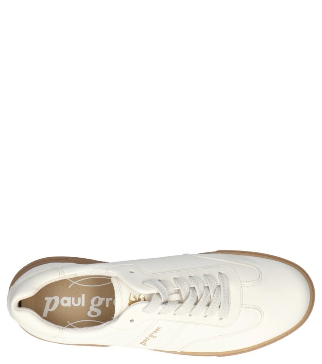 Paul Green Paul green sneaker <span>5391 057</span> 057 Star nappa cream Paul green sneaker <span>5391 057</span> 5391 057 wit - www.bremmerschoenen.live - Bremmer Schoenen