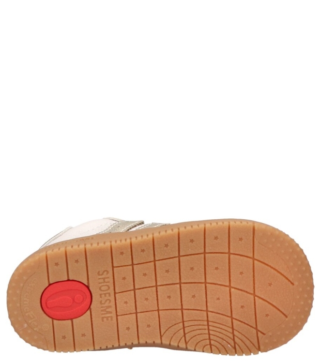 Shoesme Shoesme sneaker <span>BN25S003-A</span> White gold Shoesme sneaker <span>BN25S003-A</span> BN25S003-A wit - www.bremmerschoenen.live - Bremmer Schoenen