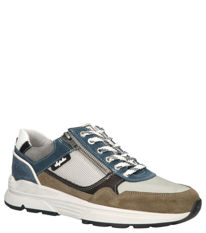 Australian Australian sneaker <span>15.1646.04 PKX Connery width H</span> PKX grey blue green Australian sneaker <span>15.1646.04 PKX Connery width H</span> 15.1646.04 PKX Connery width H groen - www.bremmerschoenen.live - Bremmer Schoenen