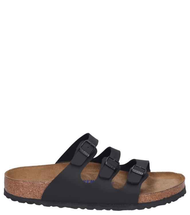 Birkenstock slipper <span>053011 Florida</span> 053011 Florida zwart - www.bremmerschoenen.live - Bremmer Schoenen