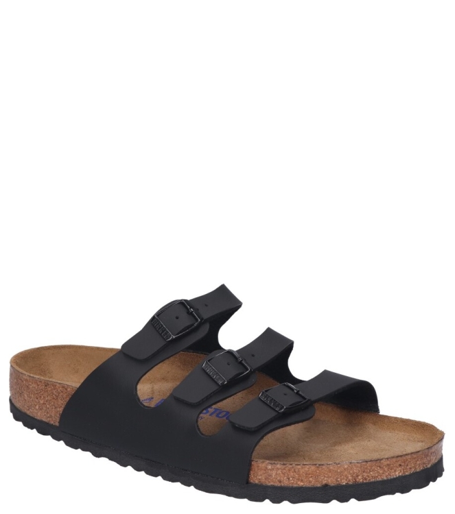 Birkenstock slipper <span>053011 Florida</span> 053011 Florida zwart - www.bremmerschoenen.live - Bremmer Schoenen