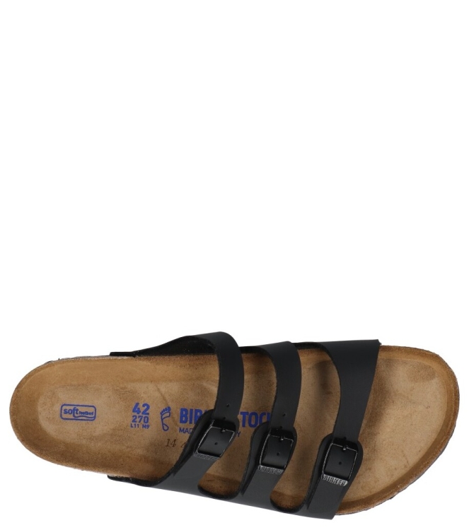 Birkenstock slipper <span>053011 Florida</span> 053011 Florida zwart - www.bremmerschoenen.live - Bremmer Schoenen
