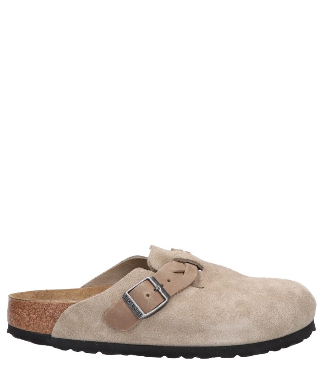 Birkenstock Birkenstock slipper <span>1026694 Boston</span> Taupe Birkenstock slipper <span>1026694 Boston</span> 1026694 Boston beige - www.bremmerschoenen.live - Bremmer Schoenen