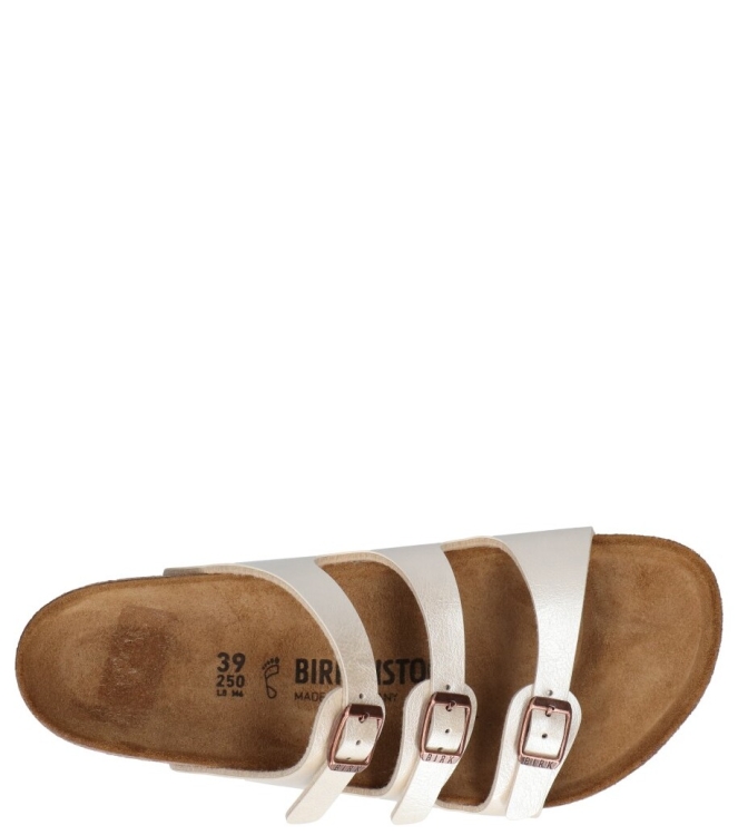 Birkenstock Birkenstock slipper <span>1029818 Florida</span> Pearl White Birkenstock slipper <span>1029818 Florida</span> 1029818 Florida beige - www.bremmerschoenen.live - Bremmer Schoenen