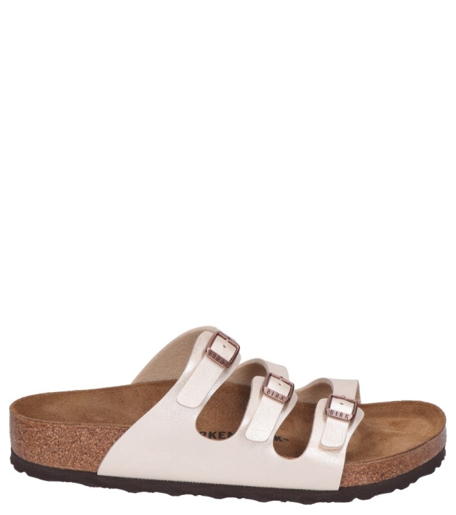 Birkenstock Birkenstock slipper <span>1029777 Florida</span> Pearl White Birkenstock slipper <span>1029777 Florida</span> 1029777 Florida beige - www.bremmerschoenen.live - Bremmer Schoenen