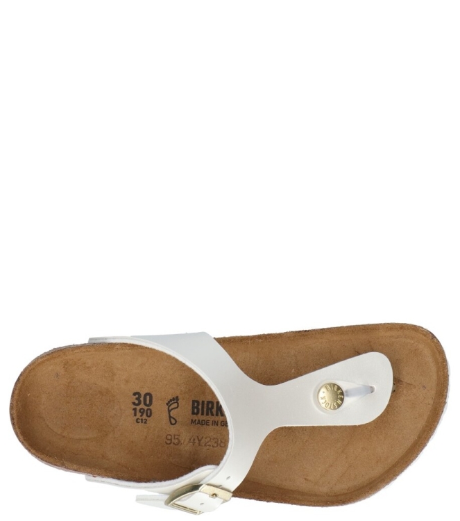 Birkenstock Birkenstock slipper <span>1029851 Gizeh</span> Electric metallic Pearl Birkenstock slipper <span>1029851 Gizeh</span> 1029851 Gizeh wit - www.bremmerschoenen.live - Bremmer Schoenen