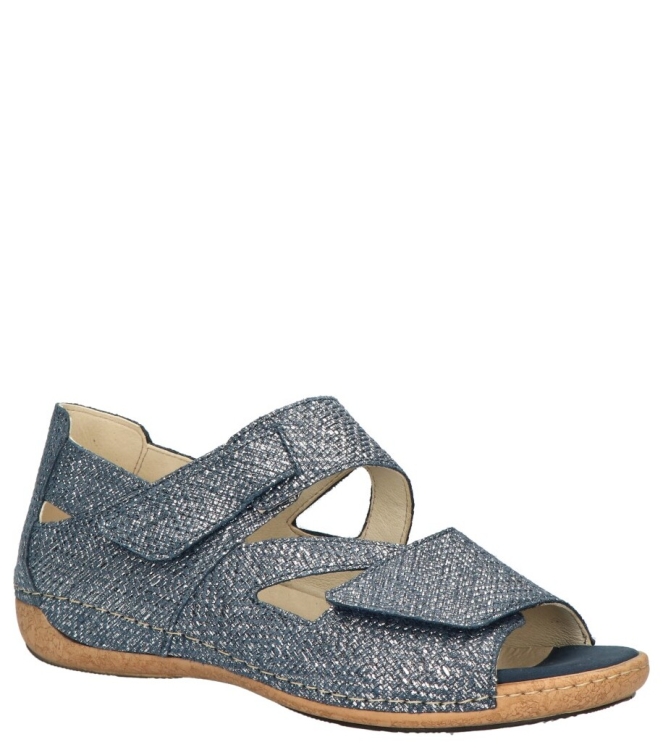 Waldlaufer sandaal <span>342025 100 217 Heliett</span> 342025 100 217 Heliett blauw - www.bremmerschoenen.live - Bremmer Schoenen