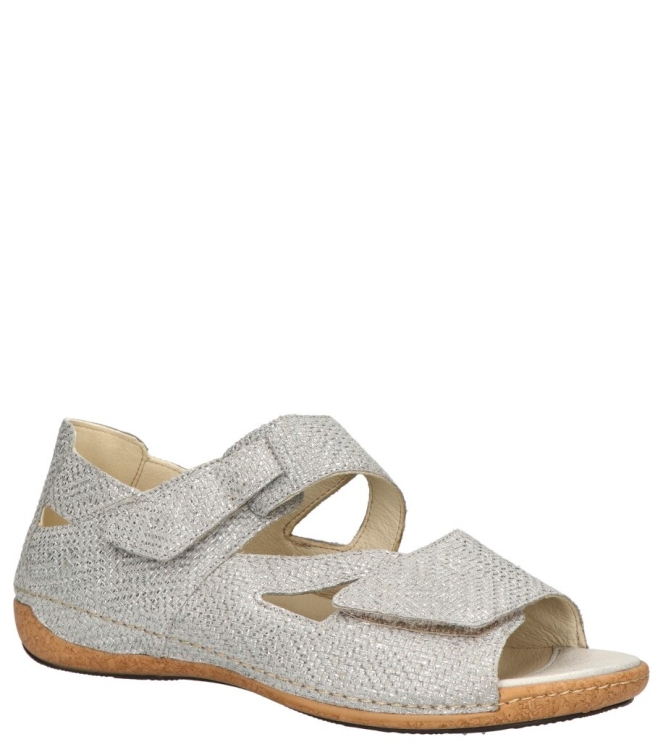 Waldlaufer sandaal <span>342025 100 211 Heliett</span> 342025 100 211 Heliett zilver - www.bremmerschoenen.live - Bremmer Schoenen