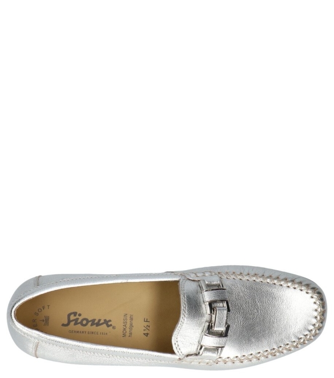 Sioux instapper <span>40961 Cambria F</span> 40961 Cambria F zilver - www.bremmerschoenen.live - Bremmer Schoenen