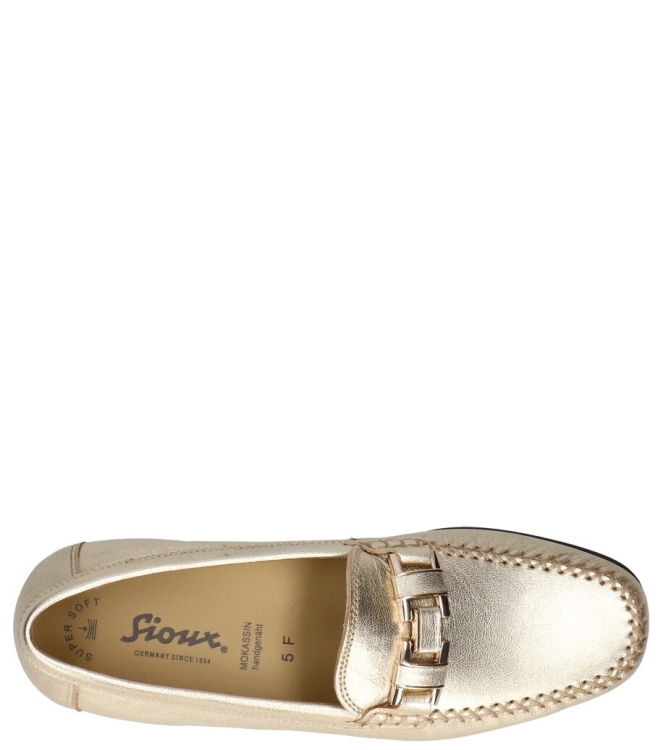 Sioux Sioux instapper <span>40960 Cambria F</span> lightgold Sioux instapper <span>40960 Cambria F</span> 40960 Cambria F goud - www.bremmerschoenen.live - Bremmer Schoenen
