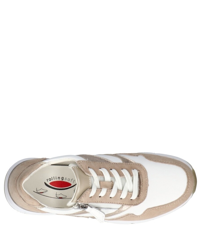 Gabor Gabor sneaker <span>66.896.55</span> 55 weiss/oak/puder Gabor sneaker <span>66.896.55</span> 66.896.55 wit - www.bremmerschoenen.live - Bremmer Schoenen
