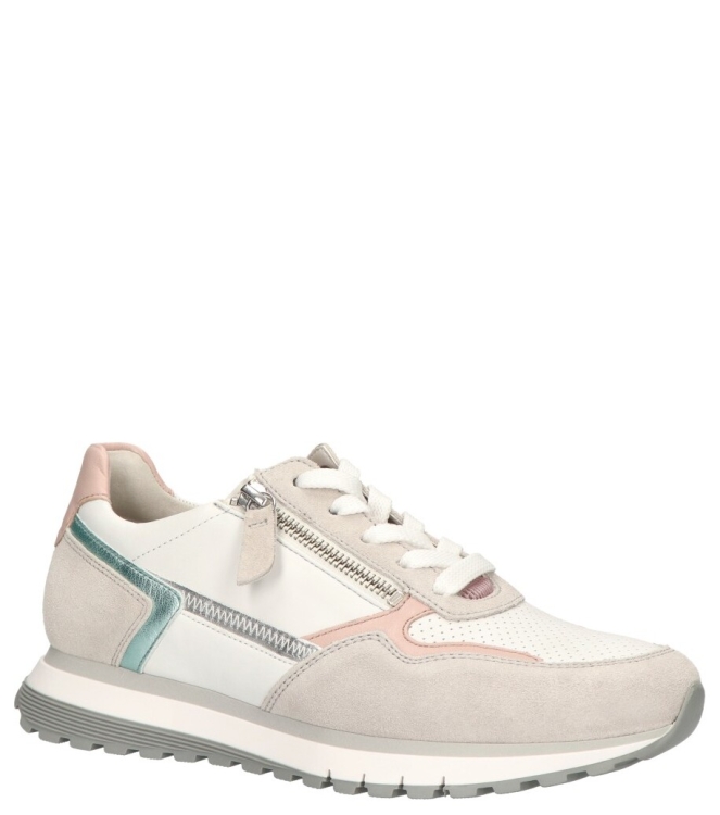 Gabor Gabor sneaker <span>66.378.64</span> 64 weiss/rouge/mint Gabor sneaker <span>66.378.64</span> 66.378.64 wit - www.bremmerschoenen.live - Bremmer Schoenen