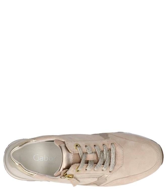 Gabor Gabor sneaker <span>66.347.34</span> 34 desert/puder(gold) Gabor sneaker <span>66.347.34</span> 66.347.34 beige - www.bremmerschoenen.live - Bremmer Schoenen