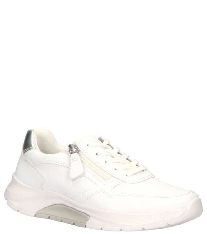 Gabor Gabor sneaker <span>66.927.10</span> 10 weiss/silber Gabor sneaker <span>66.927.10</span> 66.927.10 wit - www.bremmerschoenen.live - Bremmer Schoenen
