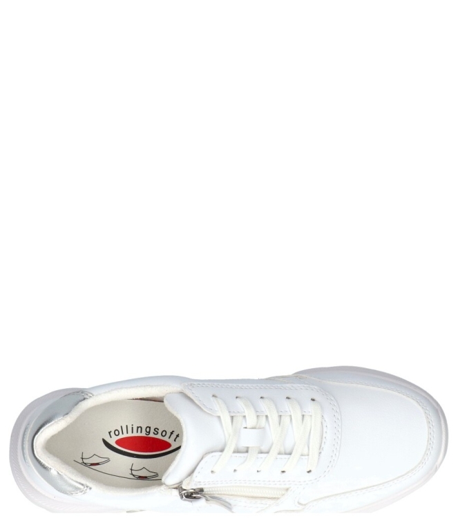 Gabor Gabor sneaker <span>66.927.10</span> 10 weiss/silber Gabor sneaker <span>66.927.10</span> 66.927.10 wit - www.bremmerschoenen.live - Bremmer Schoenen