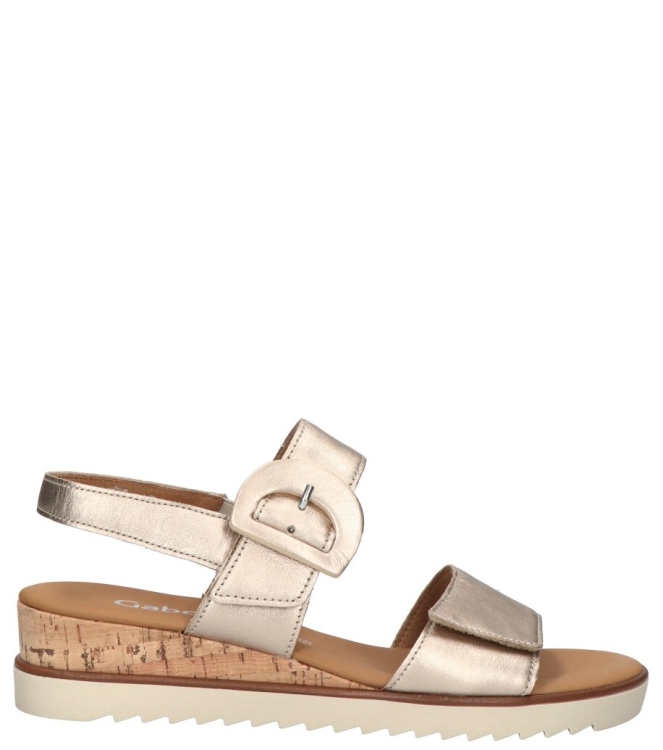 Gabor Gabor sandaal <span>62.752.83</span> 83 puder (Kork/creme) Gabor sandaal <span>62.752.83</span> 62.752.83 goud - www.bremmerschoenen.live - Bremmer Schoenen
