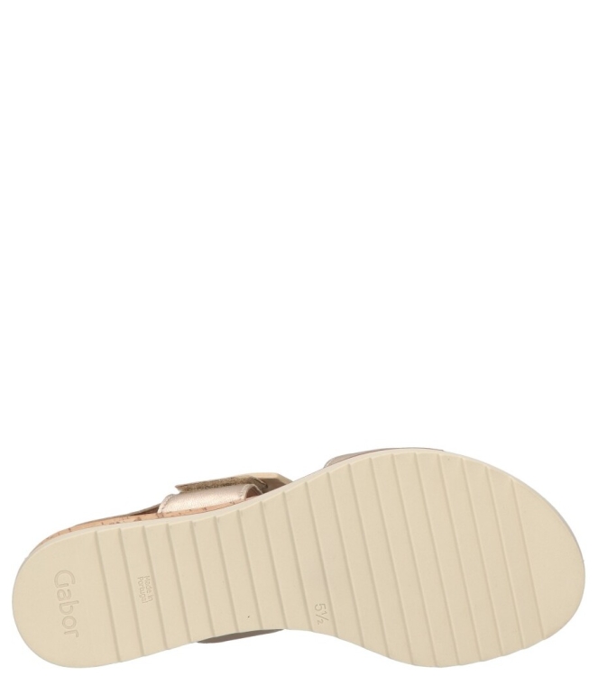 Gabor Gabor sandaal <span>62.752.83</span> 83 puder (Kork/creme) Gabor sandaal <span>62.752.83</span> 62.752.83 goud - www.bremmerschoenen.live - Bremmer Schoenen