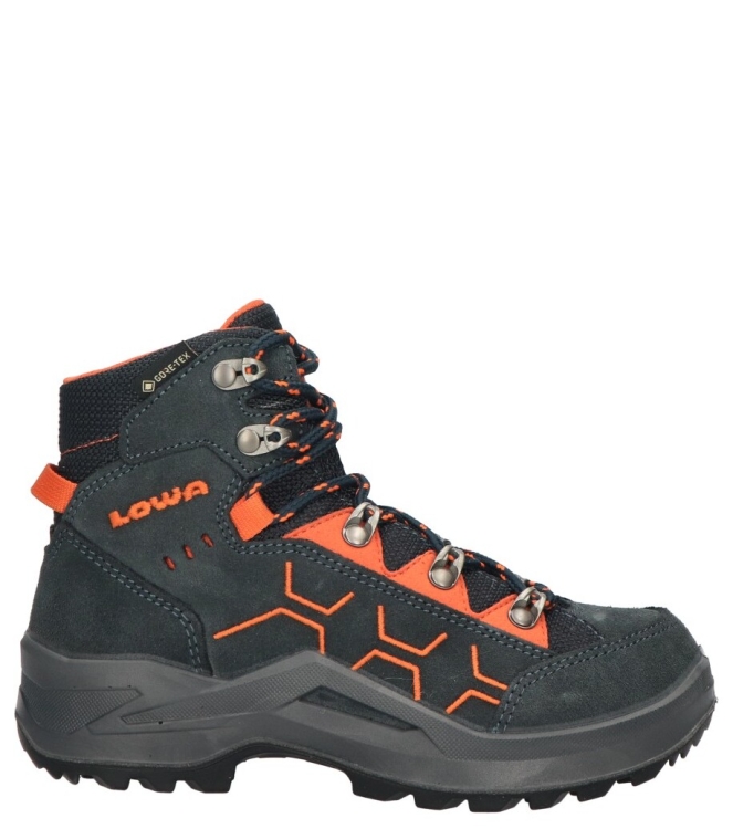 Lowa Lowa wandelschoen <span>LK641050-7920 Kody Evo GTX Mid Jr</span> 7920 Steelblue/orange Lowa wandelschoen <span>LK641050-7920 Kody Evo GTX Mid Jr</span> LK641050-7920 Kody Evo GTX Mid Jr blauw - www.bremmerschoenen.live - Bremmer Schoenen