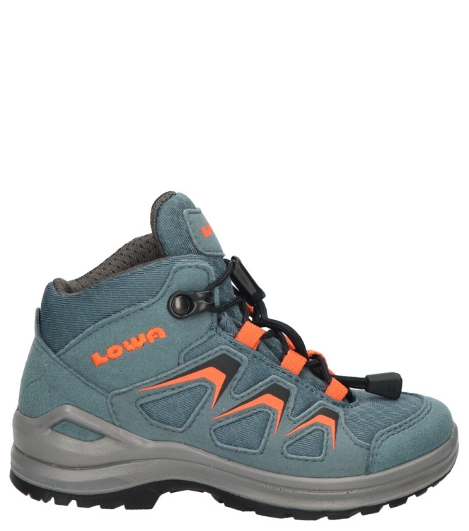Lowa Lowa wandelschoen <span>LK641120-7553 Innox Evo GTX Qc Jr</span> 753 dark petrol/flame Lowa wandelschoen <span>LK641120-7553 Innox Evo GTX Qc Jr</span> LK641120-7553 Innox Evo GTX Qc Jr blauw - www.bremmerschoenen.live - Bremmer Schoenen