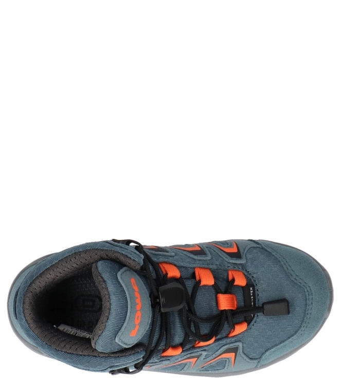 Lowa Lowa wandelschoen <span>LK641120-7553 Innox Evo GTX Qc Jr</span> 753 dark petrol/flame Lowa wandelschoen <span>LK641120-7553 Innox Evo GTX Qc Jr</span> LK641120-7553 Innox Evo GTX Qc Jr blauw - www.bremmerschoenen.live - Bremmer Schoenen