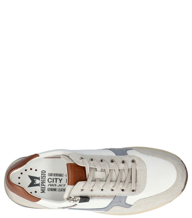 Mephisto sneaker <span>Bradley 3661/4830/25504/6135</span> Bradley 3661/4830/25504/6135 wit - www.bremmerschoenen.live - Bremmer Schoenen