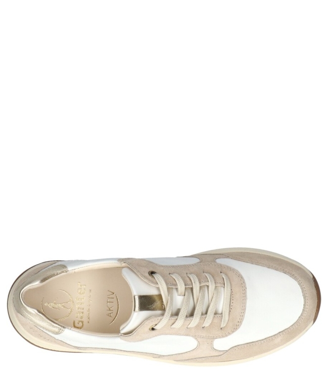 Ganter sneaker <span>201820 0611 High flyer lady</span> 201820 0611 High flyer lady beige - www.bremmerschoenen.live - Bremmer Schoenen