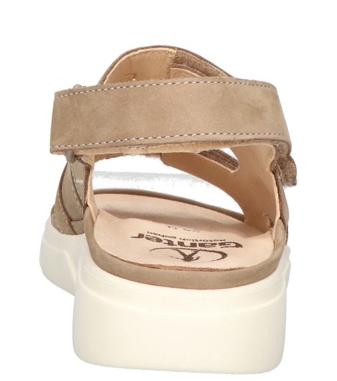 Ganter Ganter sandaal <span>200458 2100 Halina</span> 2100 lighttoffee Ganter sandaal <span>200458 2100 Halina</span> 200458 2100 Halina beige - www.bremmerschoenen.live - Bremmer Schoenen