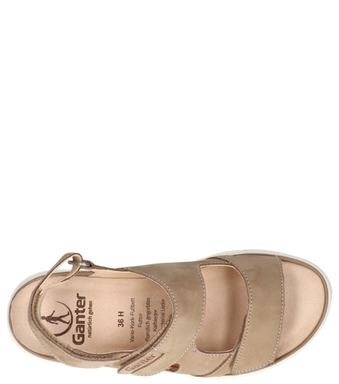 Ganter Ganter sandaal <span>200458 2100 Halina</span> 2100 lighttoffee Ganter sandaal <span>200458 2100 Halina</span> 200458 2100 Halina beige - www.bremmerschoenen.live - Bremmer Schoenen