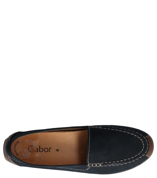 Gabor Gabor instapper <span>64.260.16</span> 16 nightblue/peanut Gabor instapper <span>64.260.16</span> 64.260.16 blauw - www.bremmerschoenen.live - Bremmer Schoenen