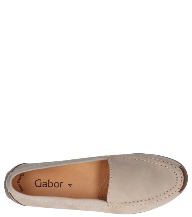 Gabor Gabor instapper <span>64.260.12</span> 12 leinen/peanut Gabor instapper <span>64.260.12</span> 64.260.12 beige - www.bremmerschoenen.live - Bremmer Schoenen