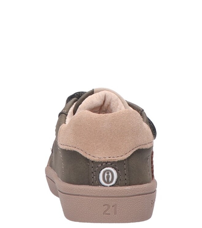 Shoesme Shoesme klittenbandschoen <span>BS24W001-B</span> dark green taupe Shoesme klittenbandschoen <span>BS24W001-B</span> BS24W001-B groen - www.bremmerschoenen.live - Bremmer Schoenen