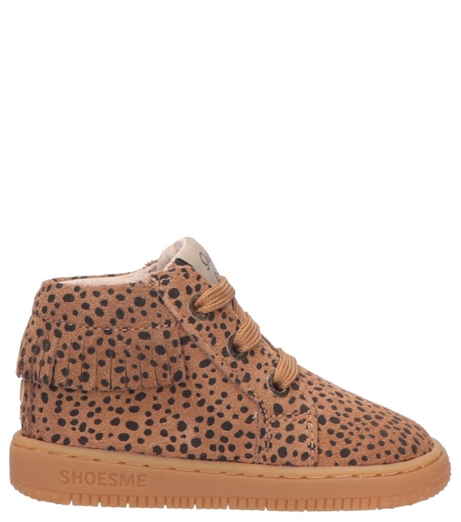 Shoesme Shoesme sneaker <span>B24W011-A</span> brown dots Shoesme sneaker <span>B24W011-A</span> B24W011-A cognac - www.bremmerschoenen.live - Bremmer Schoenen