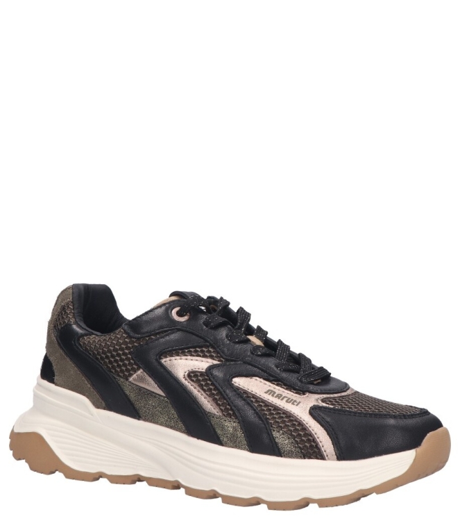 Maruti Maruti sneaker <span>66.1874.01 AHF Dora</span> AHF Black brons green Maruti sneaker <span>66.1874.01 AHF Dora</span> 66.1874.01 AHF Dora zwart - www.bremmerschoenen.live - Bremmer Schoenen