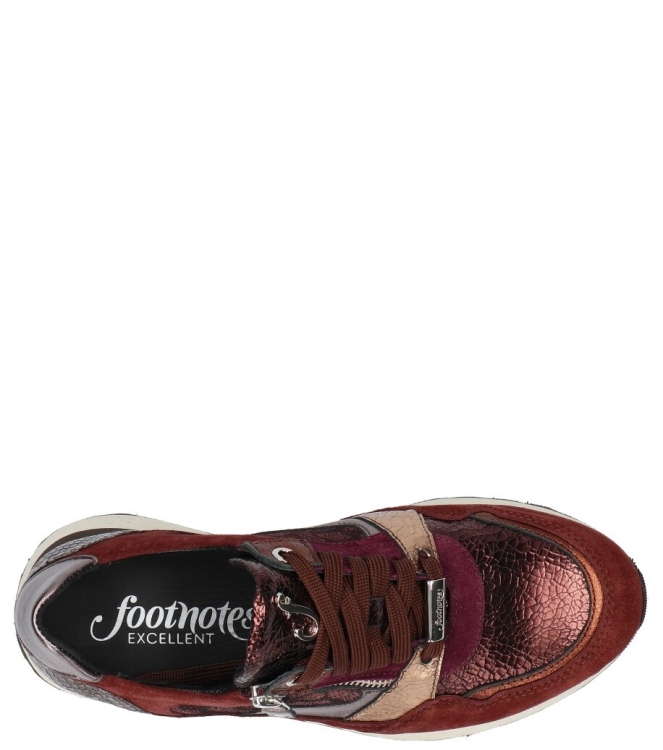 Footnotes Footnotes sneaker <span>32.009 2555 Kriss</span> suede metallic print aubergine Footnotes sneaker <span>32.009 2555 Kriss</span> 32.009 2555 Kriss bordeaux - www.bremmerschoenen.live - Bremmer Schoenen