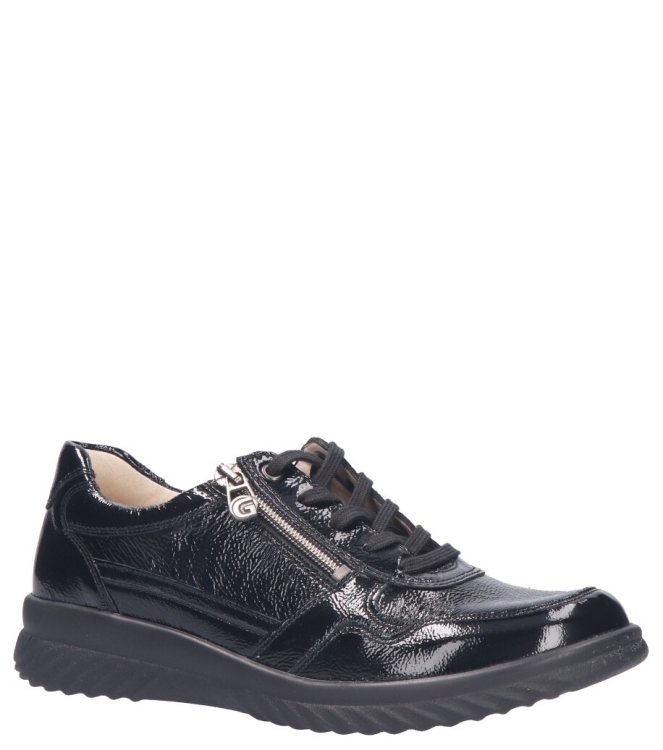 Ganter Ganter sneaker <span>2044529 0100 Heike</span> 0100 schwarz knautschlack Ganter sneaker <span>2044529 0100 Heike</span> 2044529 0100 Heike zwart - www.bremmerschoenen.live - Bremmer Schoenen