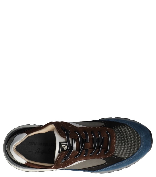 Australian Australian sneaker <span>15.1700.01 KK8 Sparrow</span> KK8 grey blue brown Australian sneaker <span>15.1700.01 KK8 Sparrow</span> 15.1700.01 KK8 Sparrow blauw - www.bremmerschoenen.live - Bremmer Schoenen