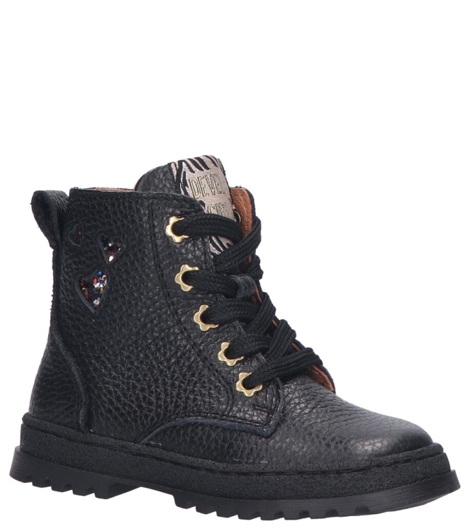 Develab Develab veterboot <span>47090 922</span> 922 Black Nappa Develab veterboot <span>47090 922</span> 47090 922 zwart - www.bremmerschoenen.live - Bremmer Schoenen