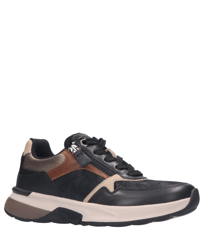 Gabor Gabor sneaker <span>76.847.65</span> 65 schwarz/desert k. Gabor sneaker <span>76.847.65</span> 76.847.65 zwart - www.bremmerschoenen.live - Bremmer Schoenen