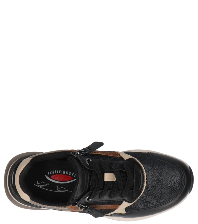 Gabor Gabor sneaker <span>76.847.65</span> 65 schwarz/desert k. Gabor sneaker <span>76.847.65</span> 76.847.65 zwart - www.bremmerschoenen.live - Bremmer Schoenen