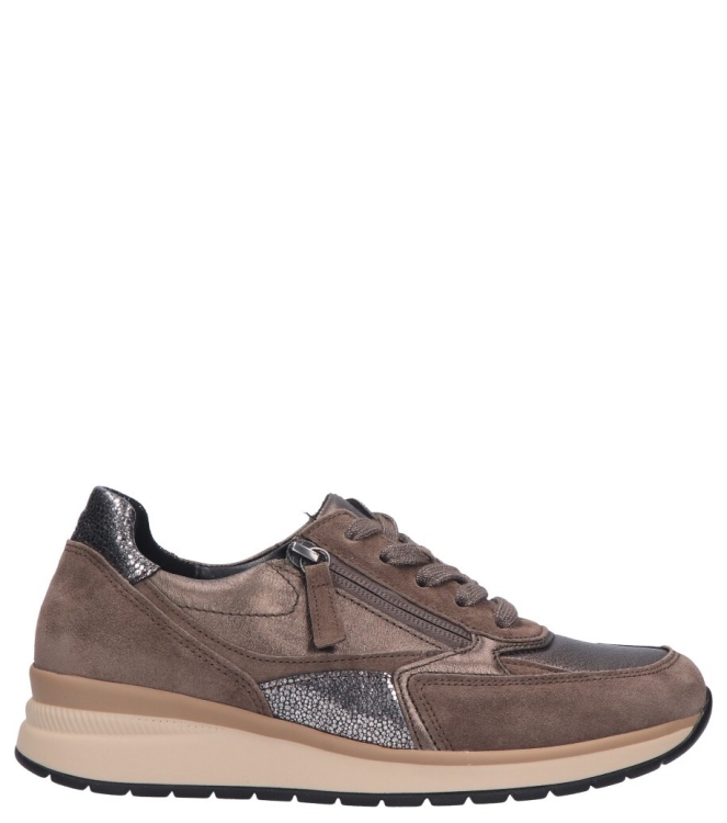 Gabor Gabor sneaker <span>76.305.62</span> 62 bronce/smog/mohair Gabor sneaker <span>76.305.62</span> 76.305.62 brons - www.bremmerschoenen.live - Bremmer Schoenen