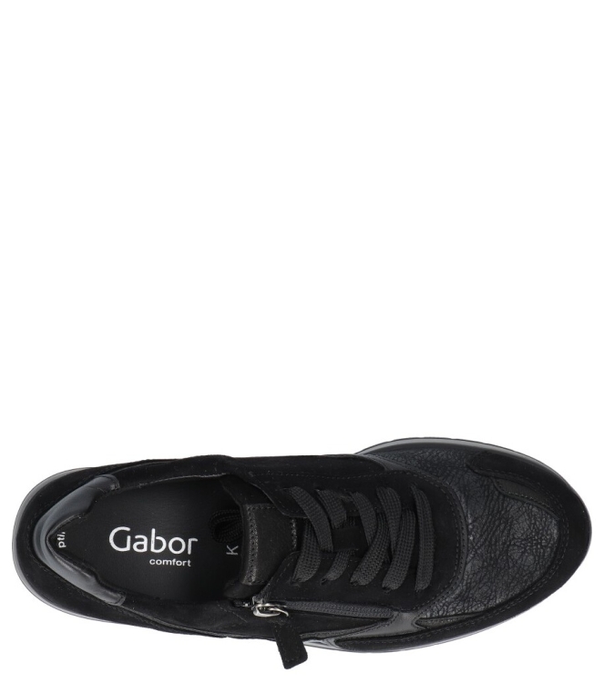 Gabor Gabor sneaker <span>76.305.67</span> 67 schwarz Gabor sneaker <span>76.305.67</span> 76.305.67 zwart - www.bremmerschoenen.live - Bremmer Schoenen