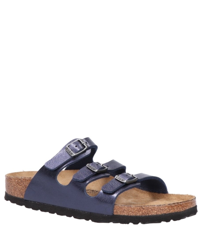 Birkenstock Birkenstock <span>1030316 Florida</span> midnight blue Birkenstock <span>1030316 Florida</span> 1030316 Florida blauw - www.bremmerschoenen.live - Bremmer Schoenen