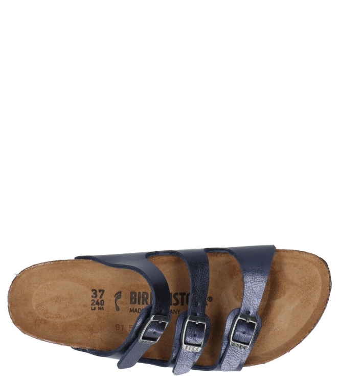 Birkenstock Birkenstock <span>1030316 Florida</span> midnight blue Birkenstock <span>1030316 Florida</span> 1030316 Florida blauw - www.bremmerschoenen.live - Bremmer Schoenen