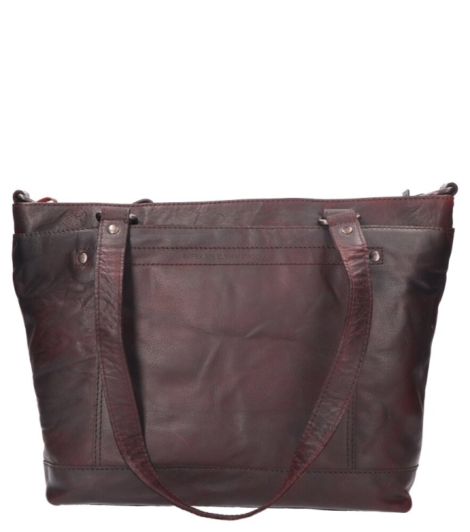 Spikes & Sparrow tas <span>58516001 Dark Brown</span> 58516001 Dark Brown bruin - www.bremmerschoenen.live - Bremmer Schoenen