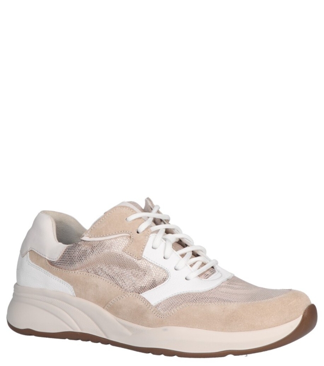 Durea Durea sneaker <span>6317 605 2066</span> 2066 L.TAUPE/PLATIN/WIT Durea sneaker <span>6317 605 2066</span> 6317 605 2066 beige - www.bremmerschoenen.live - Bremmer Schoenen