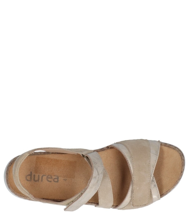 Durea Durea sandaal <span>7431 035 2100</span> 2100 PLATIN/L.TAUPE Durea sandaal <span>7431 035 2100</span> 7431 035 2100 beige - www.bremmerschoenen.live - Bremmer Schoenen