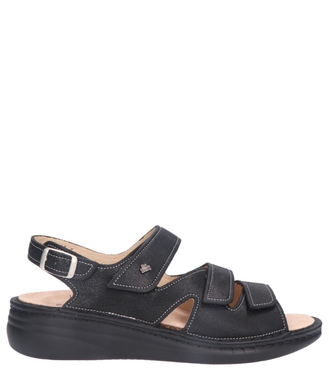 Finn Comfort sandaal <span>2643 817393 Praia</span> 2643 817393 Praia zwart - www.bremmerschoenen.live - Bremmer Schoenen