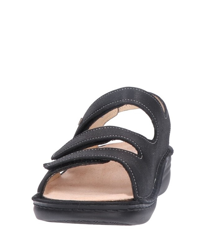 Finn Comfort sandaal <span>2643 817393 Praia</span> 2643 817393 Praia zwart - www.bremmerschoenen.live - Bremmer Schoenen