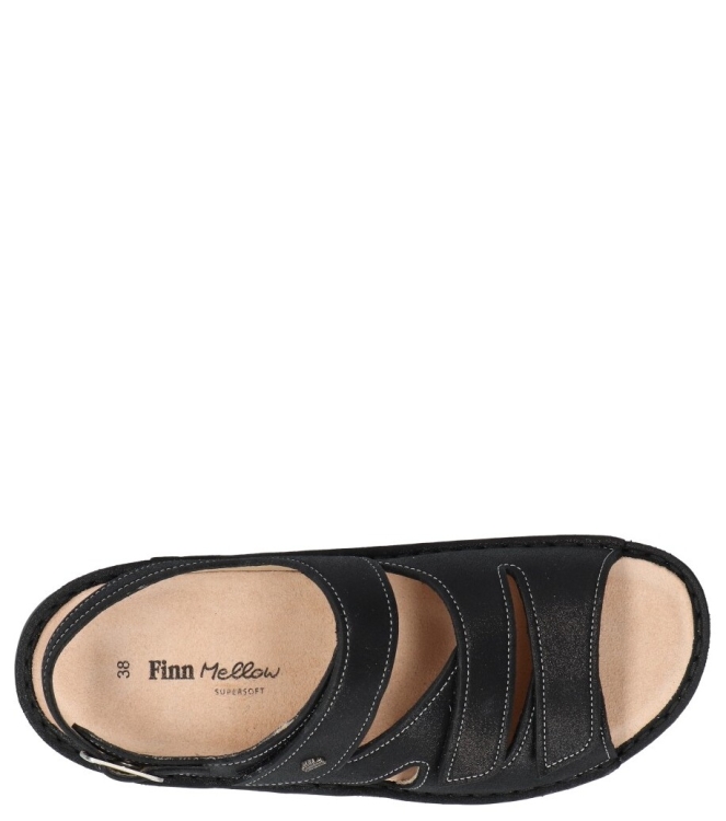 Finn Comfort sandaal <span>2643 817393 Praia</span> 2643 817393 Praia zwart - www.bremmerschoenen.live - Bremmer Schoenen