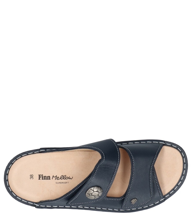 Finn Comfort slipper <span>2642 604041 Moorea</span> 2642 604041 Moorea blauw - www.bremmerschoenen.live - Bremmer Schoenen